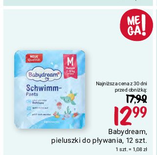 Pieluszki do kąpieli Babydream promocja