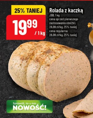 Rolada z kaczką  promocja w POLOmarket