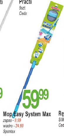 Zapas do mopa easy max Spontex promocja