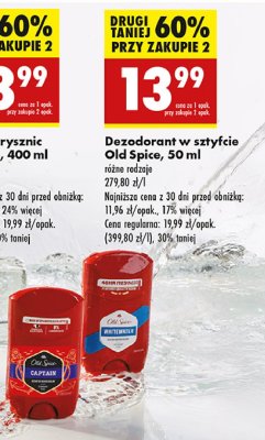 Dezodorant Old spice captain promocja