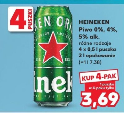 Piwo promocja w Kaufland