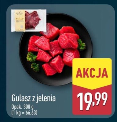 Gulasz z jelenia promocja w Aldi