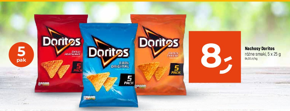 Natchosy nacho cheese Doritos Frito lay doritos promocja