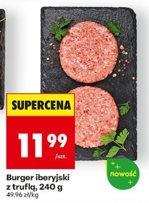 Burger iberyjski z truflą, 240 g promocja w Biedronka