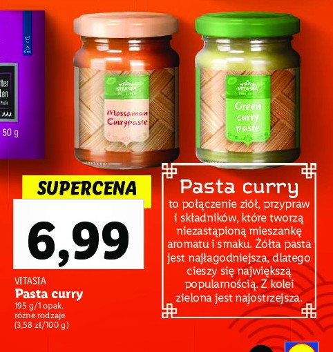 Pasta red curry Vitasia promocja