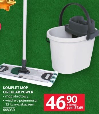 Komplet mop Circular Power promocja w Selgros