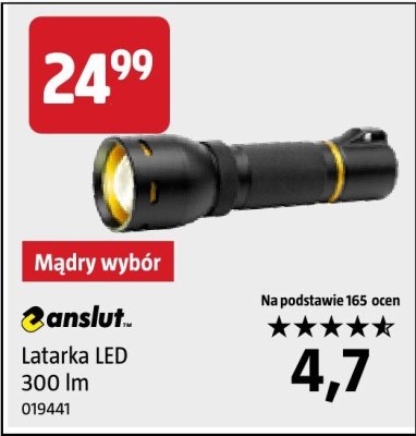 Latarka LED 300 lm Anslut promocja w Jula