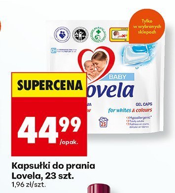 Kapsułki do prania Lovela, 23 szt. promocja w Biedronka