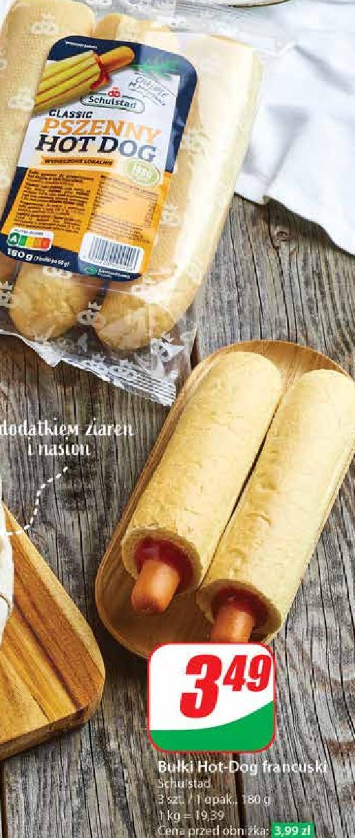 Bułki do hot doga Schulstad promocja