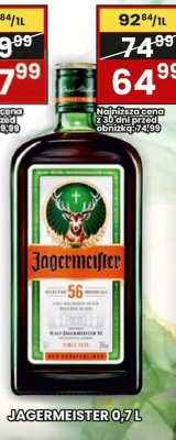 Likier Jagermeister 0,7l promocja