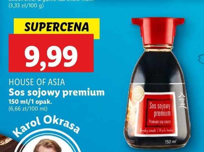 Sos sojowy premium House of asia promocja