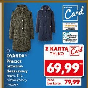 Płaszcz przeciwdeszczowy s-l Oyanda promocja