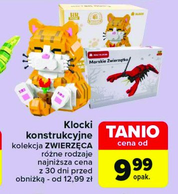 Klocki morskie zwierzęta Hh poland promocja