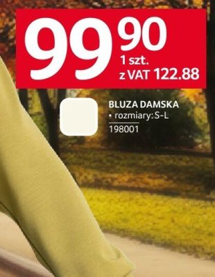 Bluza damska oversize r臋kaw 3/4 s-xl promocja w Selgros