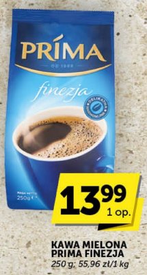 Kawa mielona Prima Finezja promocja w Groszek