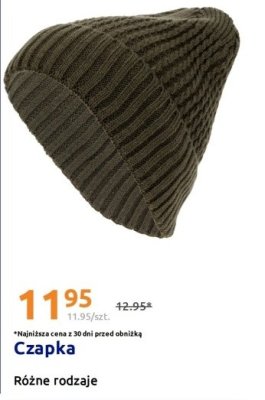 Czapka, różne rodzaje promocja w Action