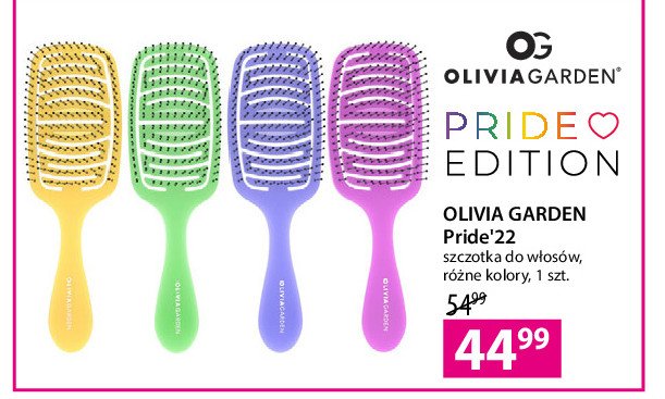 Szczotka do włosów pride'22 fioletowa OLIVIA GARDEN promocja