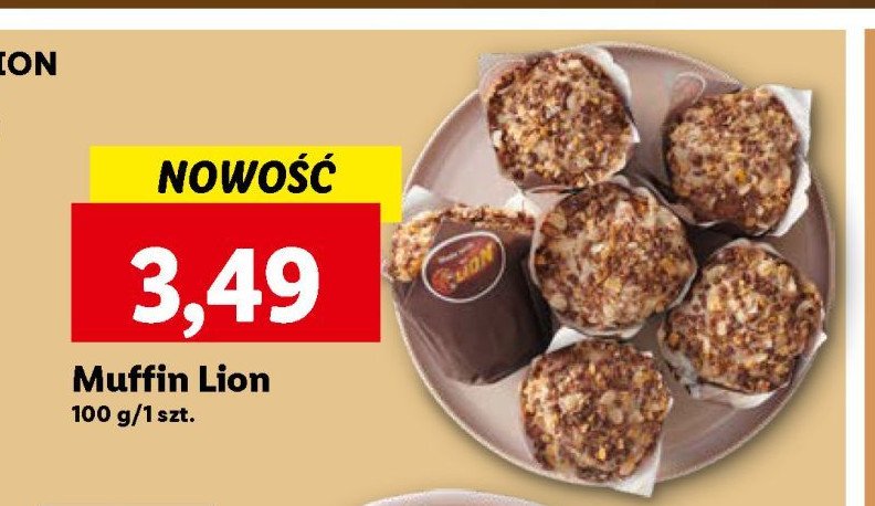 Muffin lion promocja