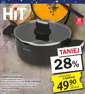 Garnek 20 cm MAGMA promocja w Selgros