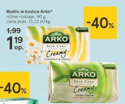 Mydło extra cream Arko creamy promocja
