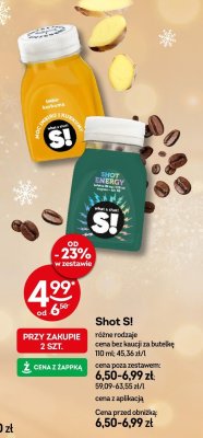 Shot S! różne rodzaje promocja w Żabka