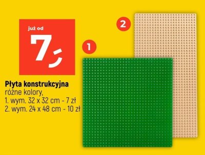 Płyta konstrukcyjna różne kolory 24 x 48 cm promocja w Dealz