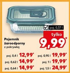 Pojemnik żaroodporny 0.95 l promocja