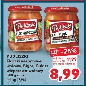 Bigos z mięsem i kiełbasą Pudliszki promocja