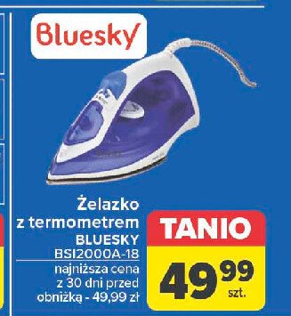 Żelazko bsi 2000 a18 Bluesky promocja