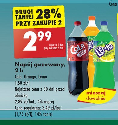 Napój pomarańczowy Orango promocja