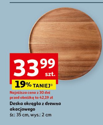 Deska okragła śr. 35 cm promocja