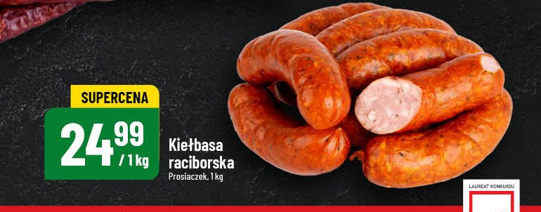 Kiełbasa raciborska Prosiaczek promocja