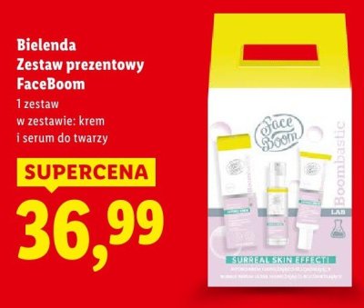 Zestaw prezentowy FaceBoom promocja w Lidl