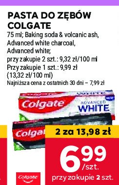 Pasta do zębów baking soda Colgate advanced white promocja