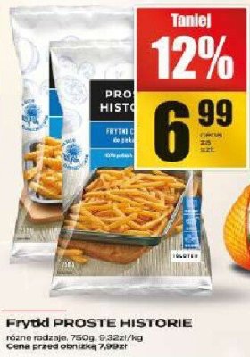Frytki Proste Historie promocja w Supeco