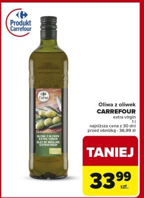 Oliwa z oliwek promocja w Carrefour Market