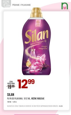 Płyn do płukania Aromatherapy Magic Magnolia 1012 ml, różne rodzaje Silan promocja w Drogerie Natura