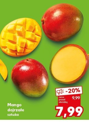 Mango dojrzale sztuka promocja w Kaufland