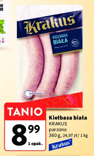 Kie艂basa bia艂a Krakus animex promocja