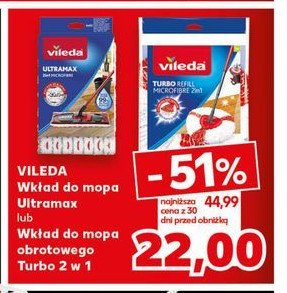 Wkład ultramax Vileda promocja w Kaufland