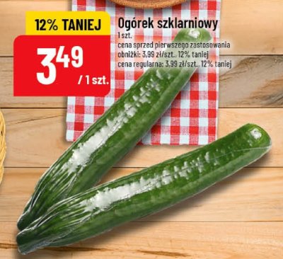 Ogórek szklarniowy promocja w POLOmarket