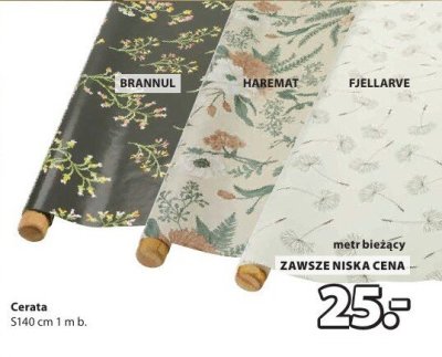 Cerata FJELLARVE Ø140 cm metr bieżący promocja w Jysk