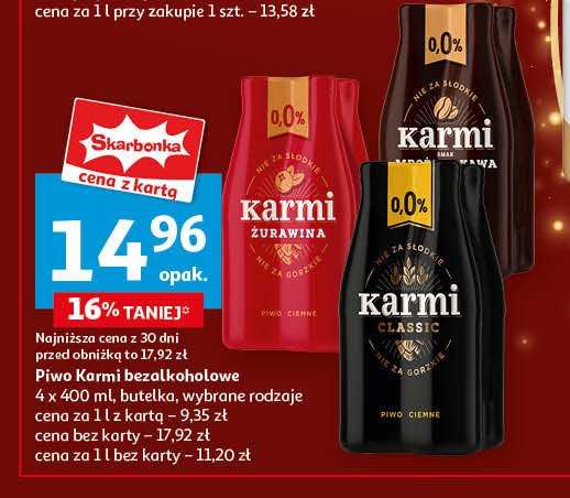 Piwo Karmi promocja w Auchan