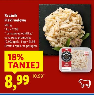 Flaki wołowe  promocja w Lidl