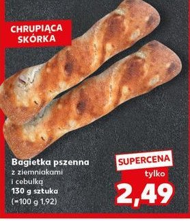 Bagietka z ziemniakami i cebulką promocja