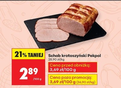 Schab krotoszyński Pekpol promocja w Biedronka