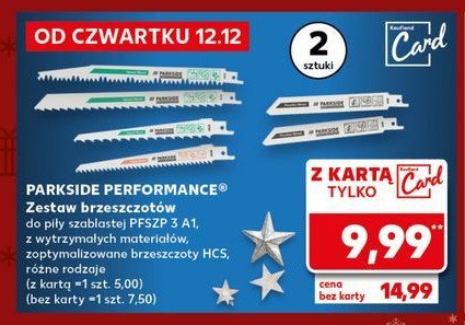 Brzeszczoty Parkside promocja w Kaufland