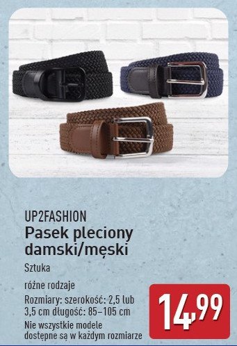 Pasek pleciony damski 85-105 cm Up2fashion promocja