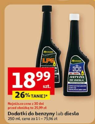 Dodatki do benzyny promocja w Auchan