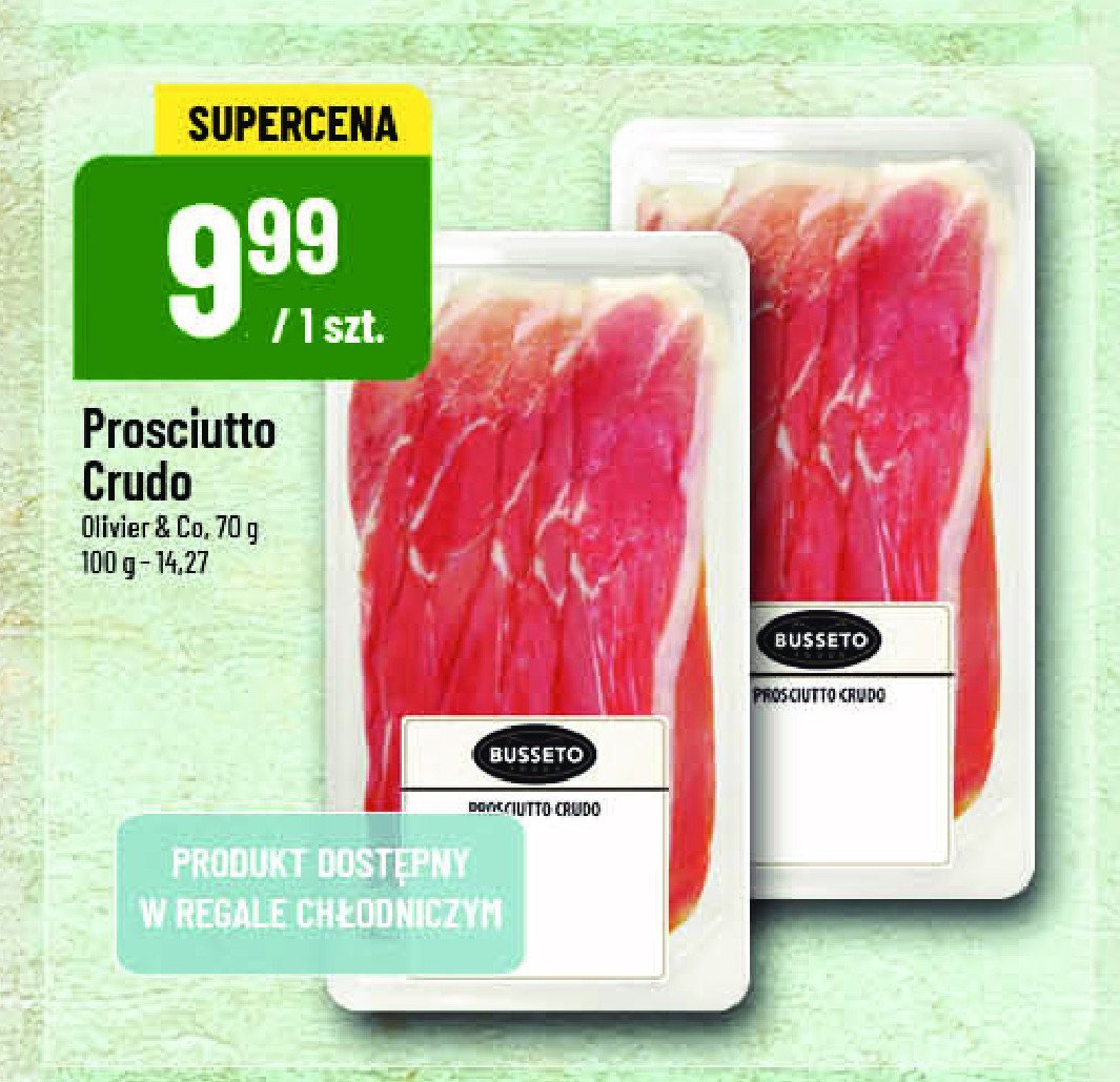 Prosciutto crudo Busseto promocja w POLOmarket